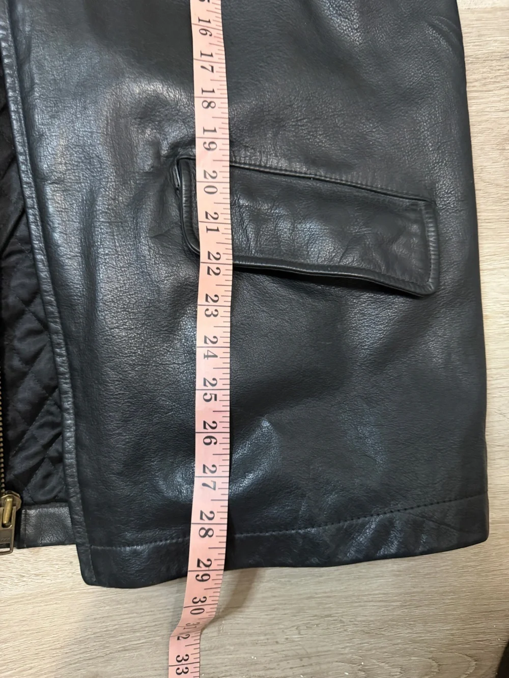 J. Crew Black Leather Bomber Jacket 100% Leather Size M